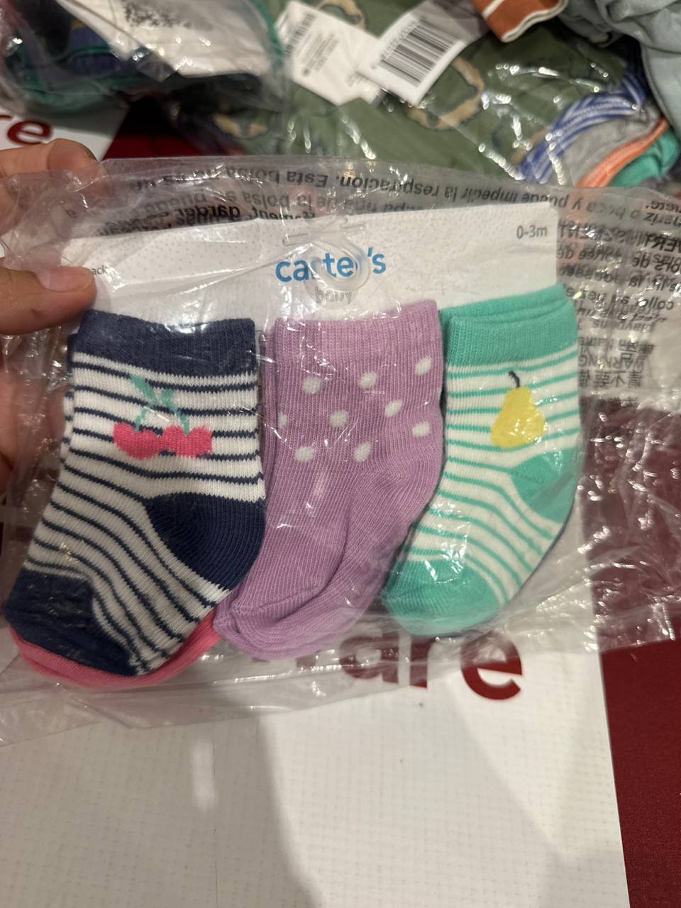 Carter’s Set 6 pares  (A7)