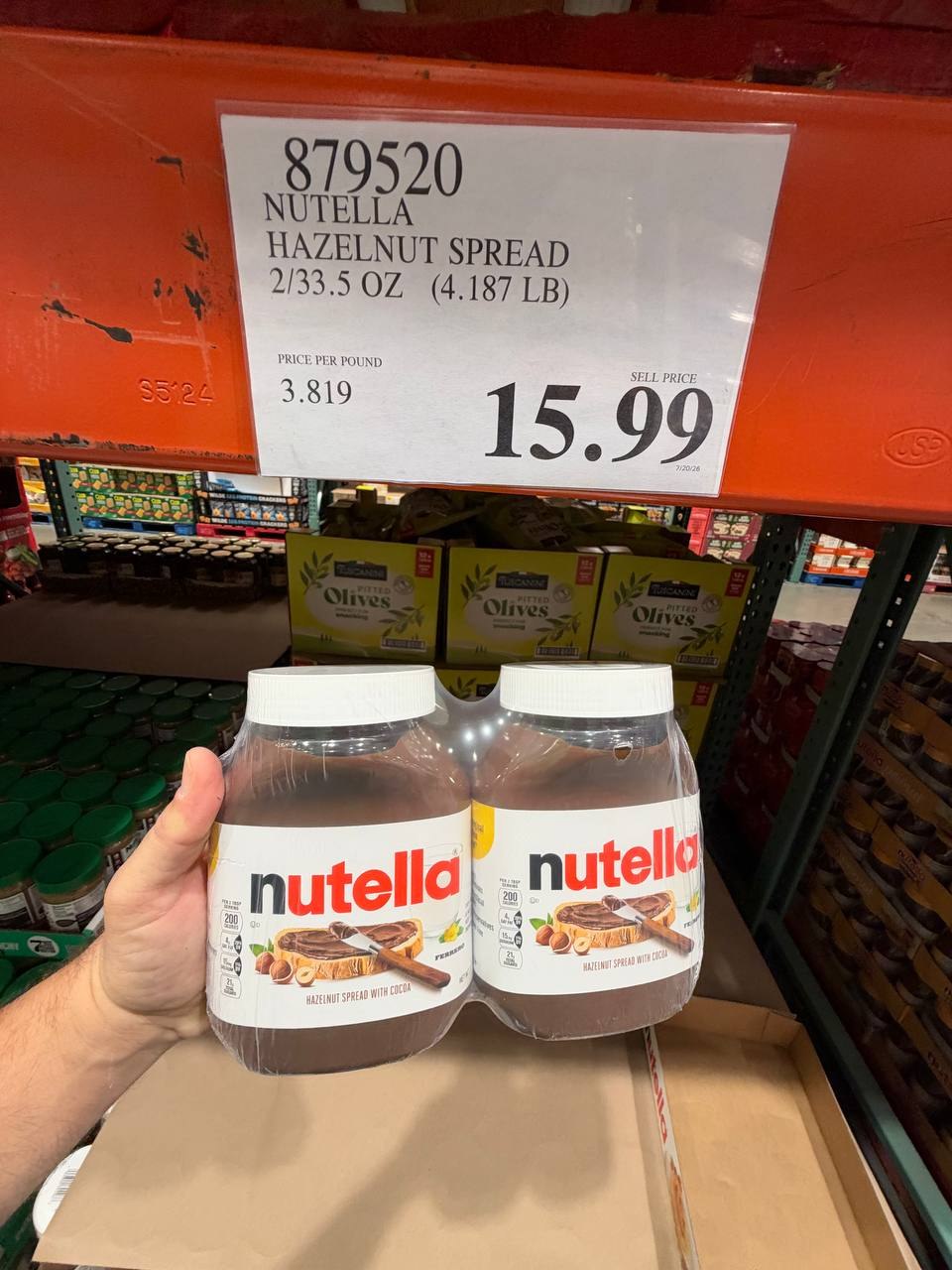 Costco - Nutella 2pack