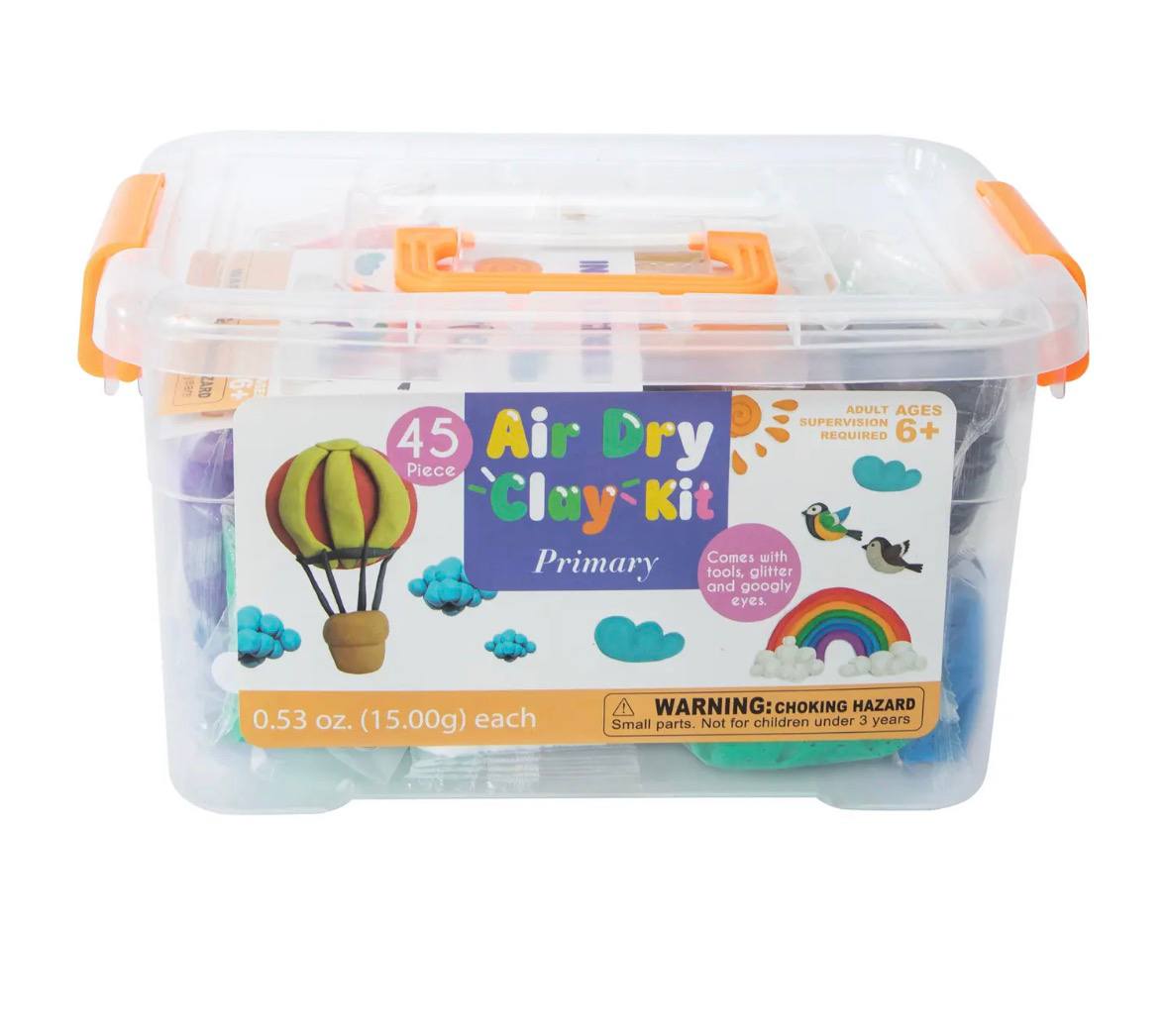Five Below - Air Dry Clay Pastel Kit 45-Piece