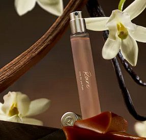 Sephora - Rare Beauty by Selena Gomez Rare Eau de Parfum with Vanilla and Caramel .34 fl oz/10 ml eau de parfum spray