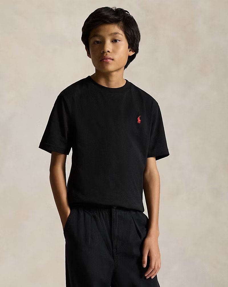 PRL Boy - Cotton Jersey Crewneck Tee