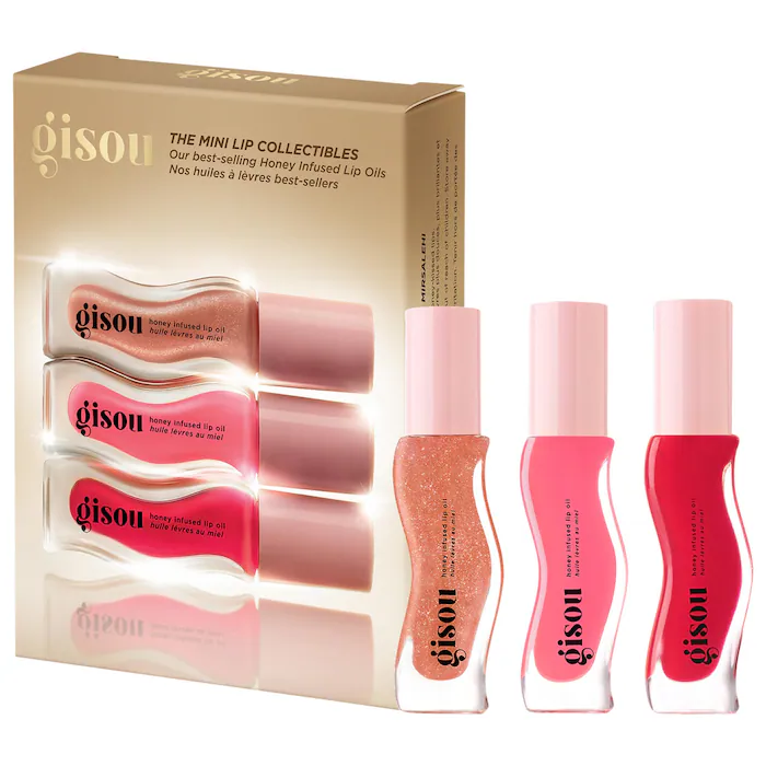Sephora - Gisou  Mini Lip Trio Set