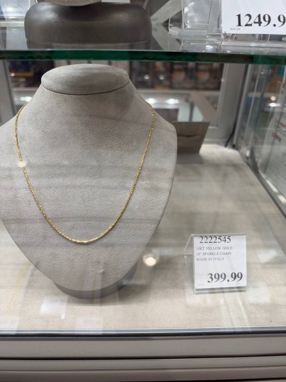 Costco - Colar 14KT Yellow Gold