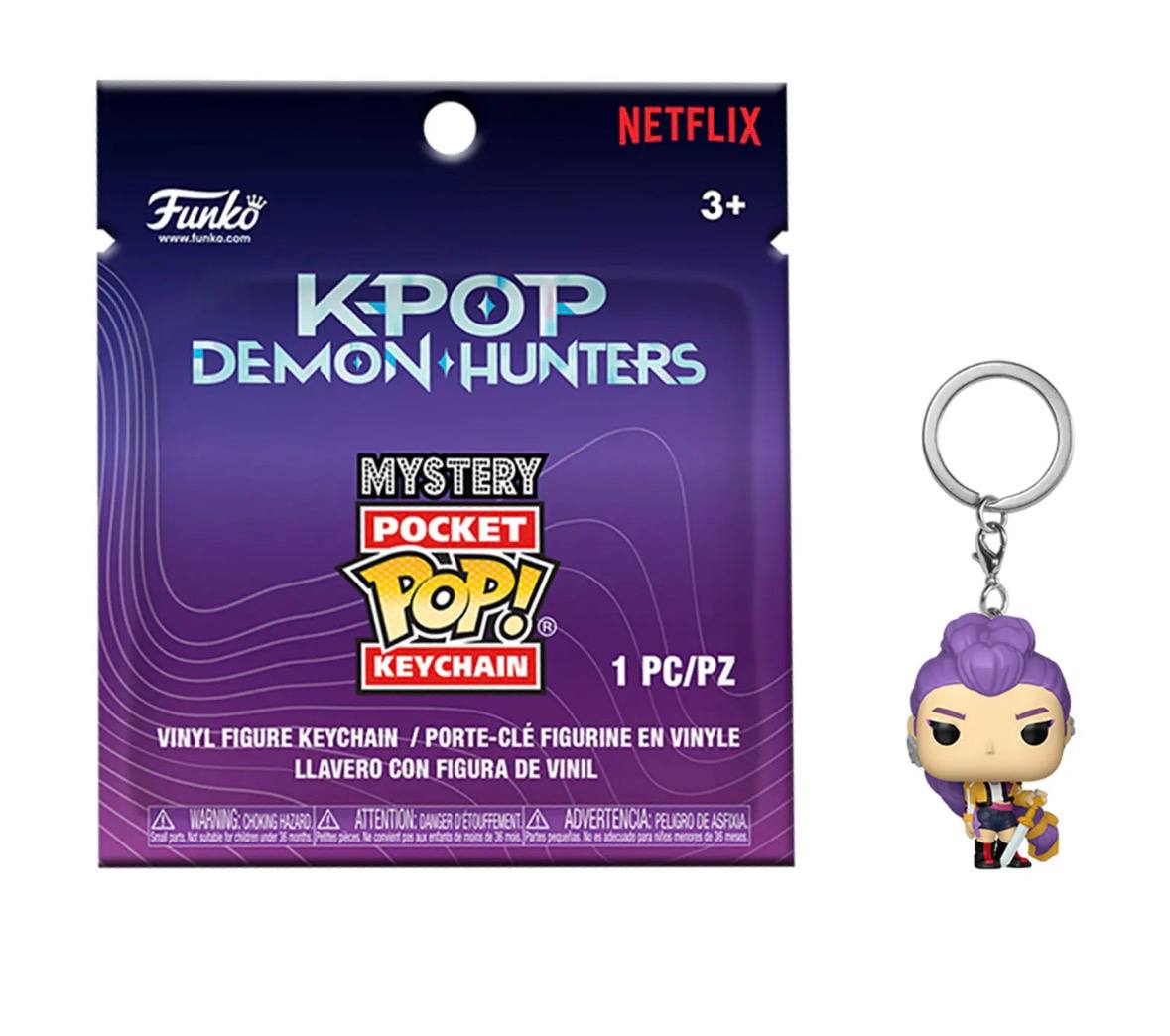 Five Below - Funko® Mystery Pop! Netflix KPop Demon Hunters Vinyl Figure Keychain (Styles May Vary)