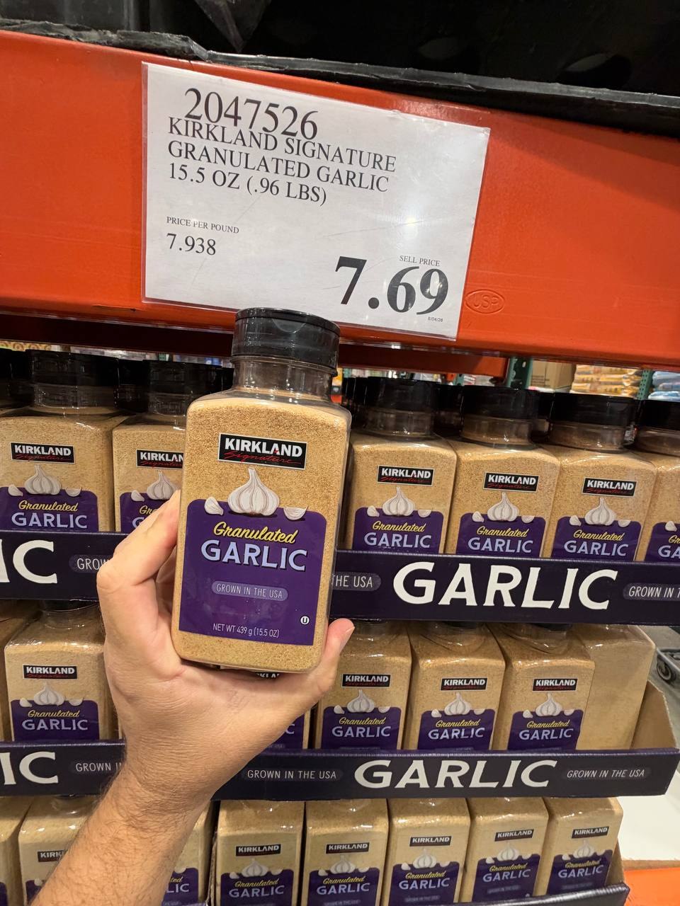 Costco - Kirkland Granulated Garlic