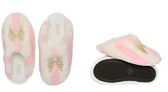 VS - Luxe Plush Closed-Toe Slippers