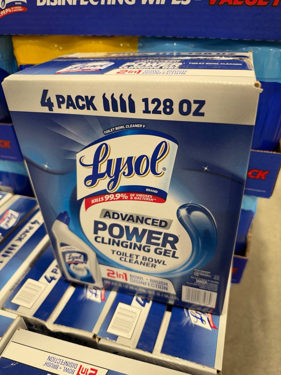 Costco- Lysol Advanced Power Clinging Gel