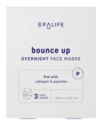 FB - Spalife Bounce Up Overnight Face Masks 3-Pack