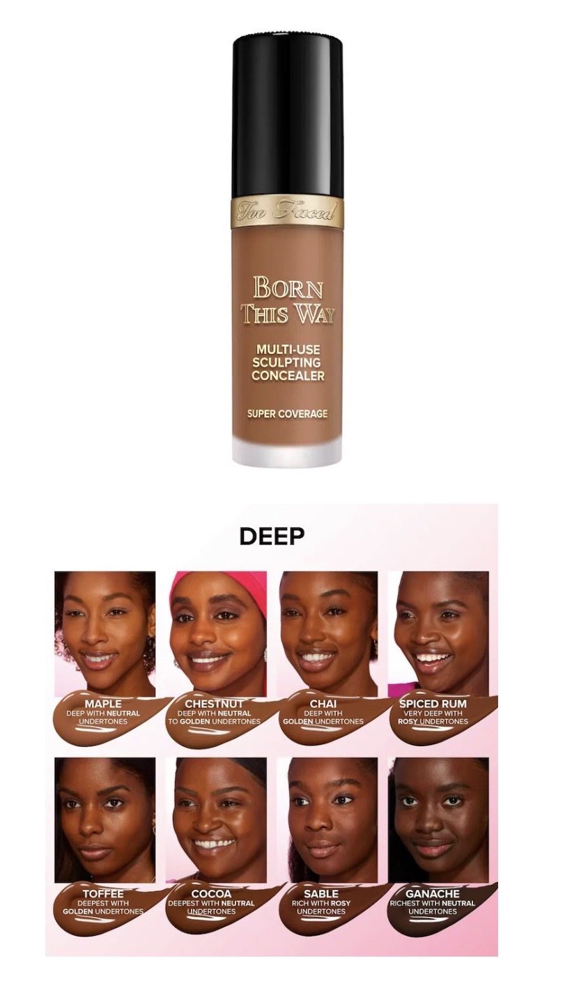 Sephora - Too Faced  Born This Way Super Coverage Multi-Use Concealer with Hyaluronic Acid