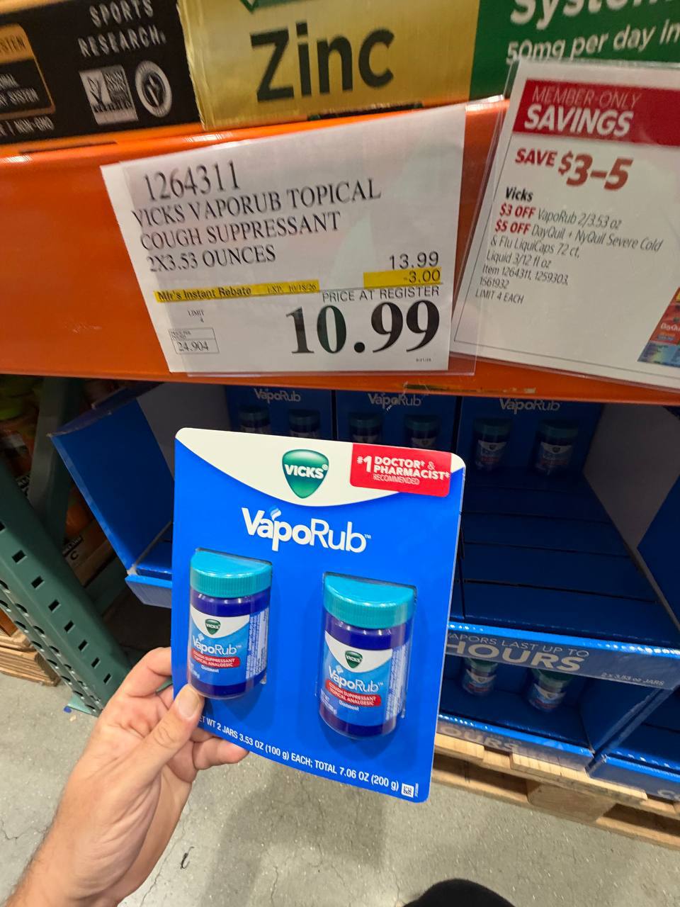 Costco - VapoRub