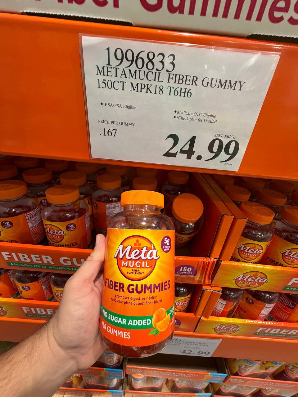 Costco - Meta Mucil Fiber Gummy