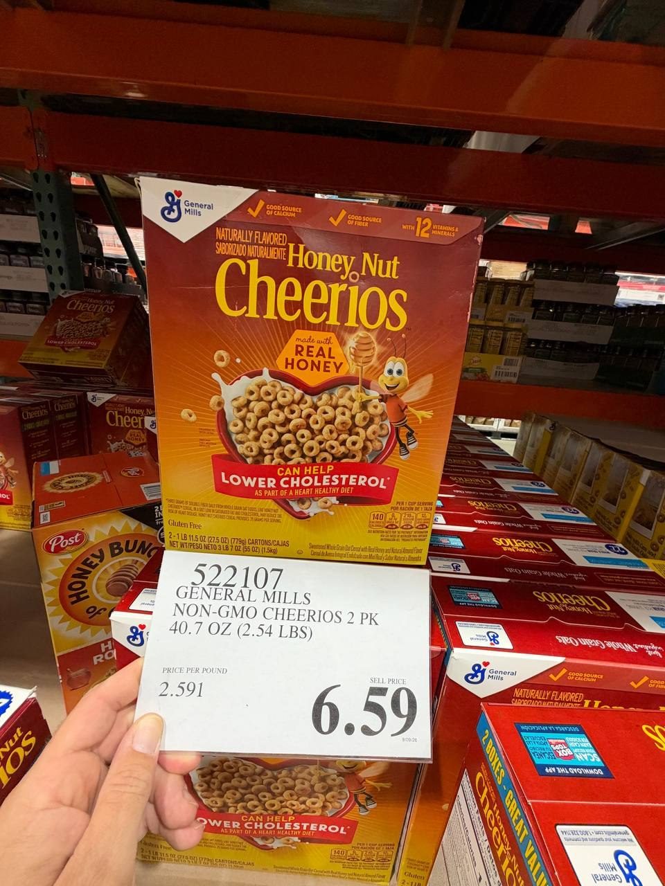 Costco - General Mills Honey nut Cheerios