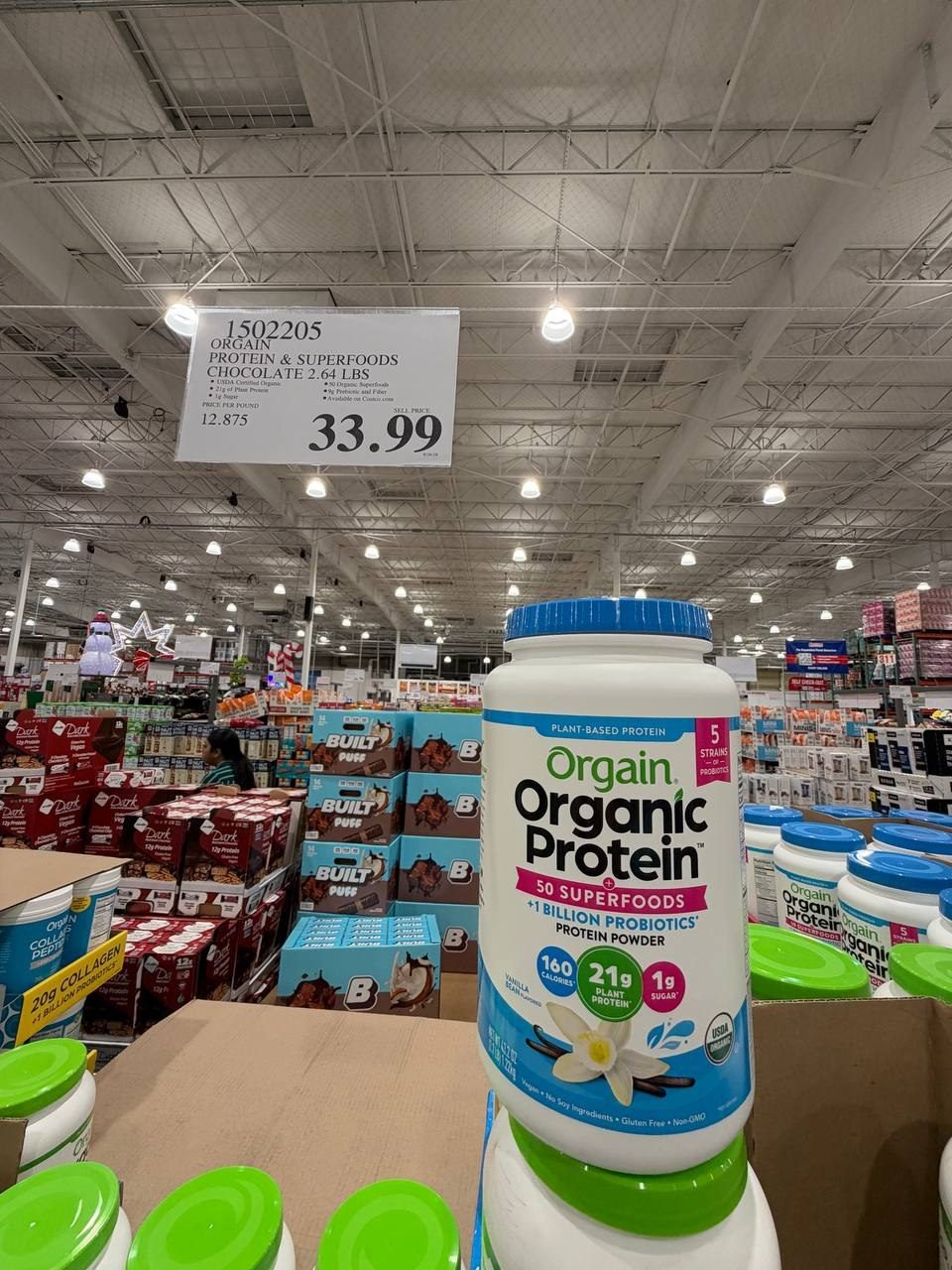 Costco - Orgain Organic Protein