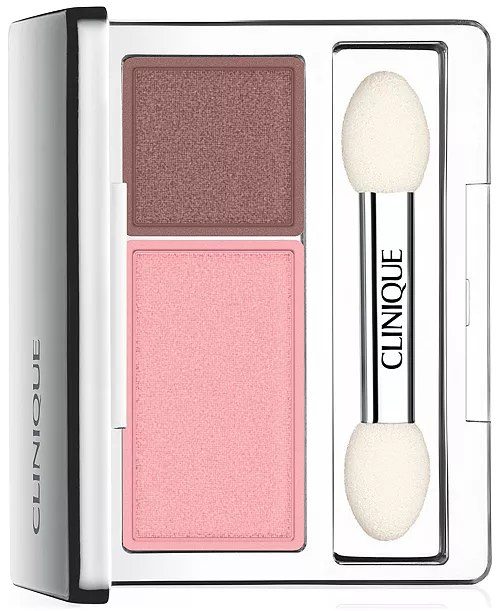 Macy's - Clinique All About Shadow Duo Eyeshadow, 0.05 oz.: Color Strawberry Fudge