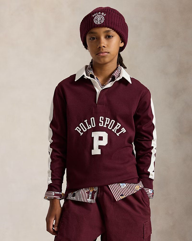PRL Boy - Polo Sport Cotton Rugby Shirt