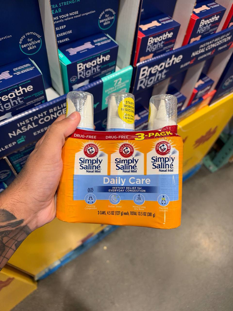 Costco- Arm & Hammer Simply Saline Nasal Mist