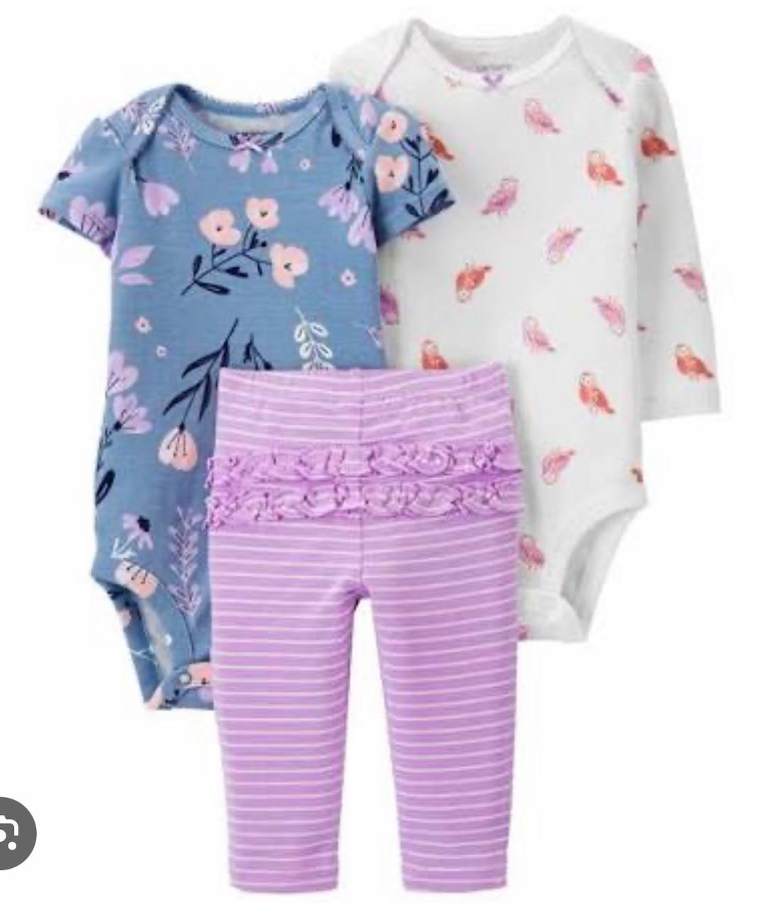 Carter’s Set 3 pieces  (A6)