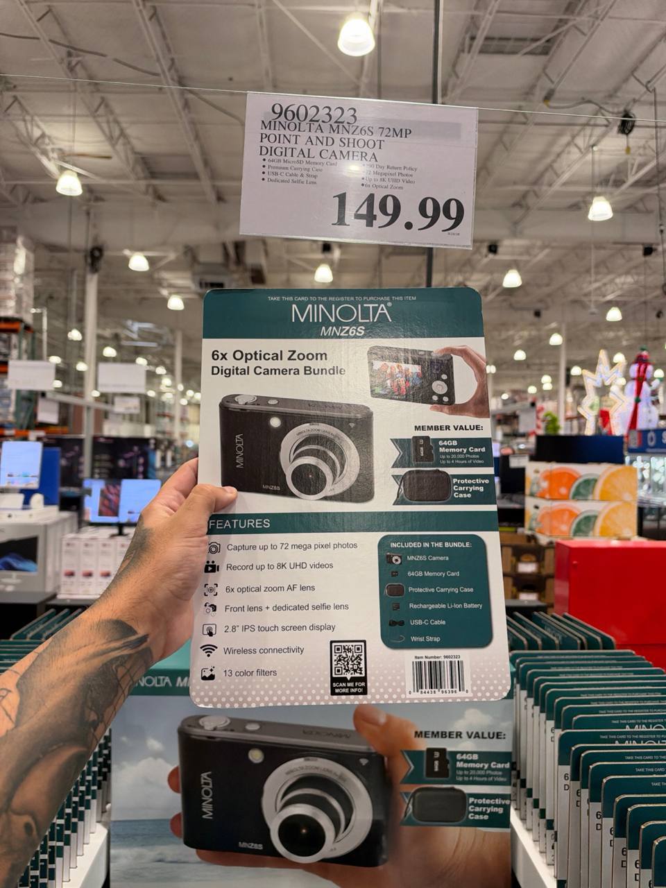 Costco - Minolta MNZ6S 6x Optical Zoom