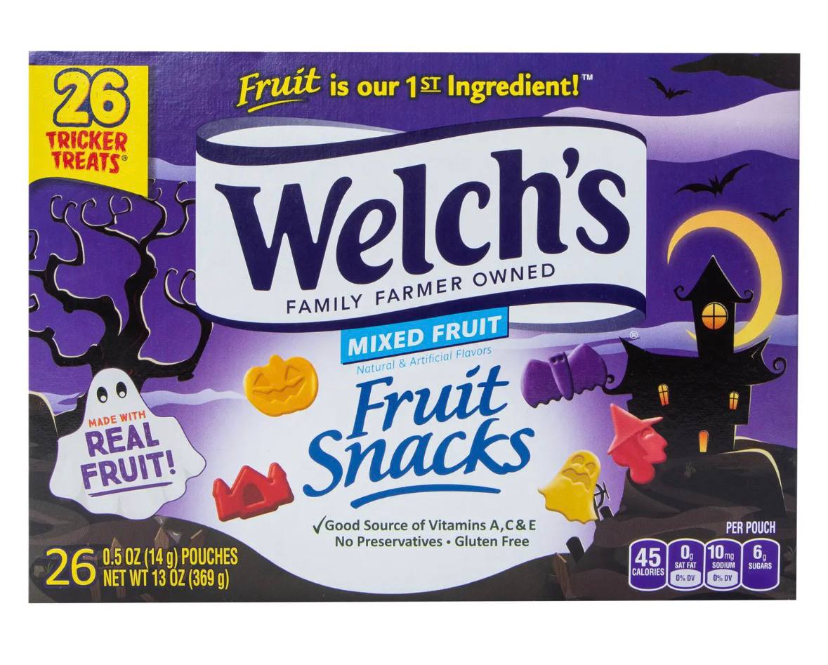 Five Bellow - Halloween Welch's® Fruit Snacks 26-Count
