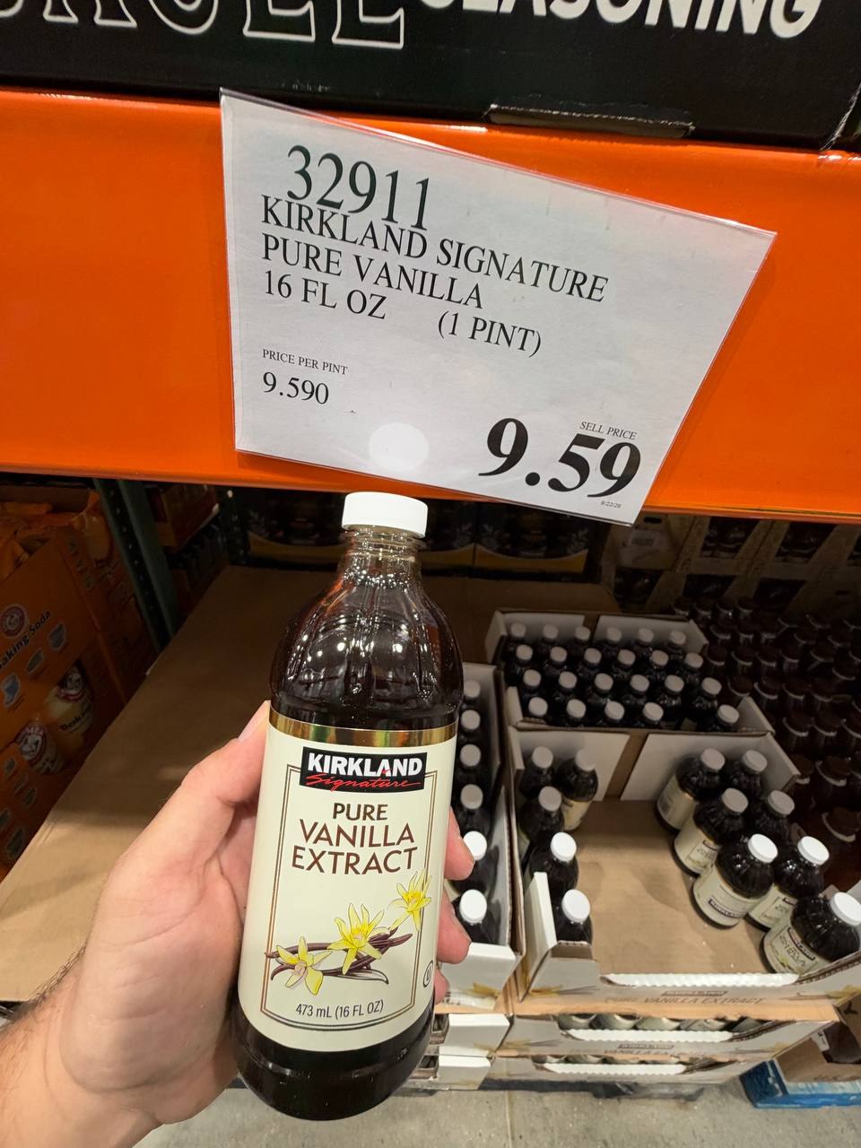 Costco - Kirkland Pure Vanilla Extract
