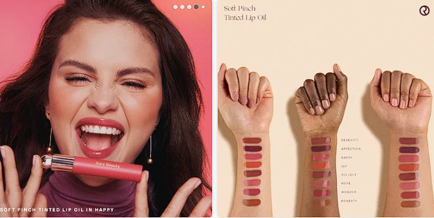 Sephora - Rare Beauty by Selena Gomez Soft Pinch Tinted Lip Oil Stain