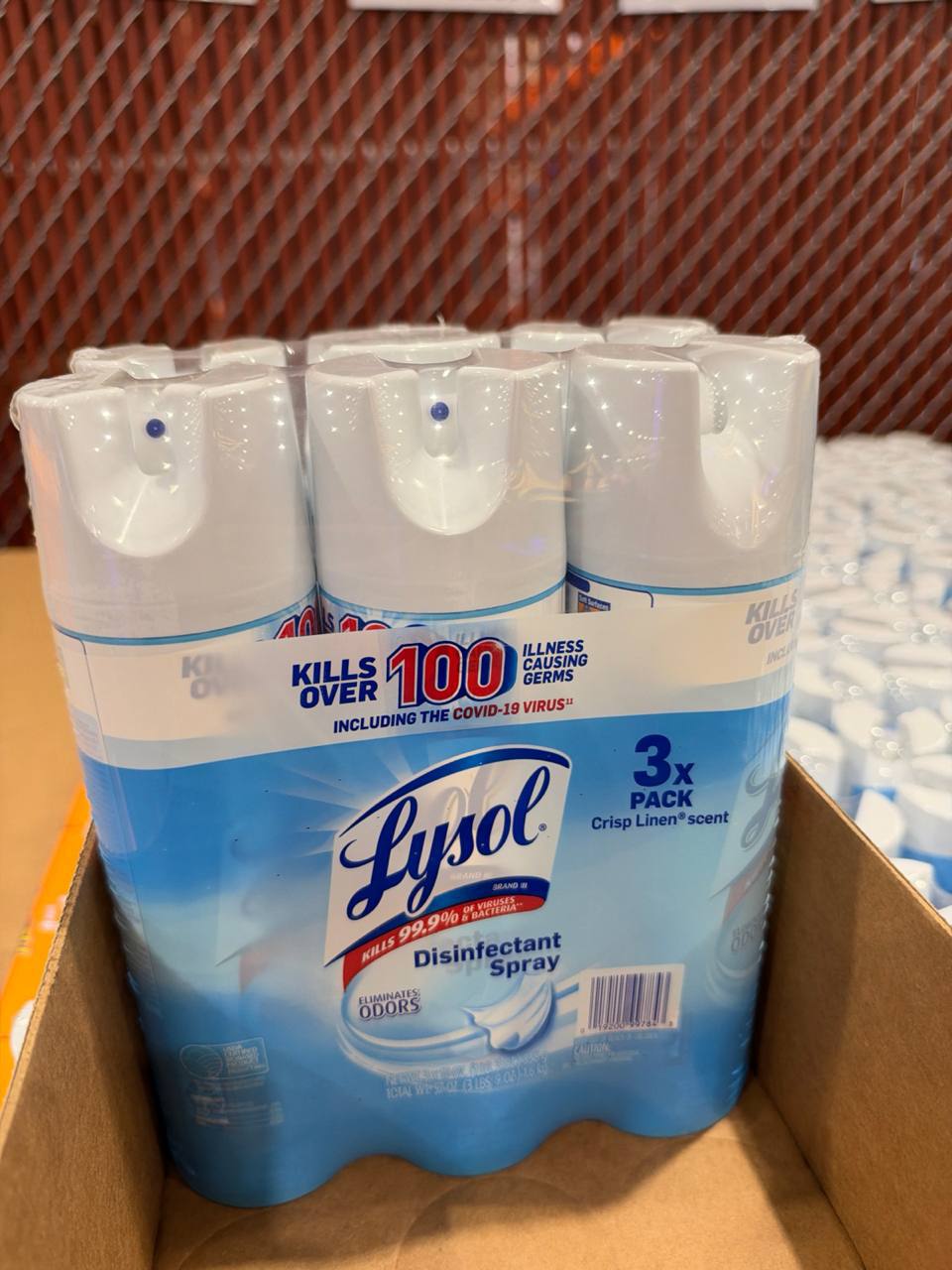 Costco- Lysol Disinfectant Spray