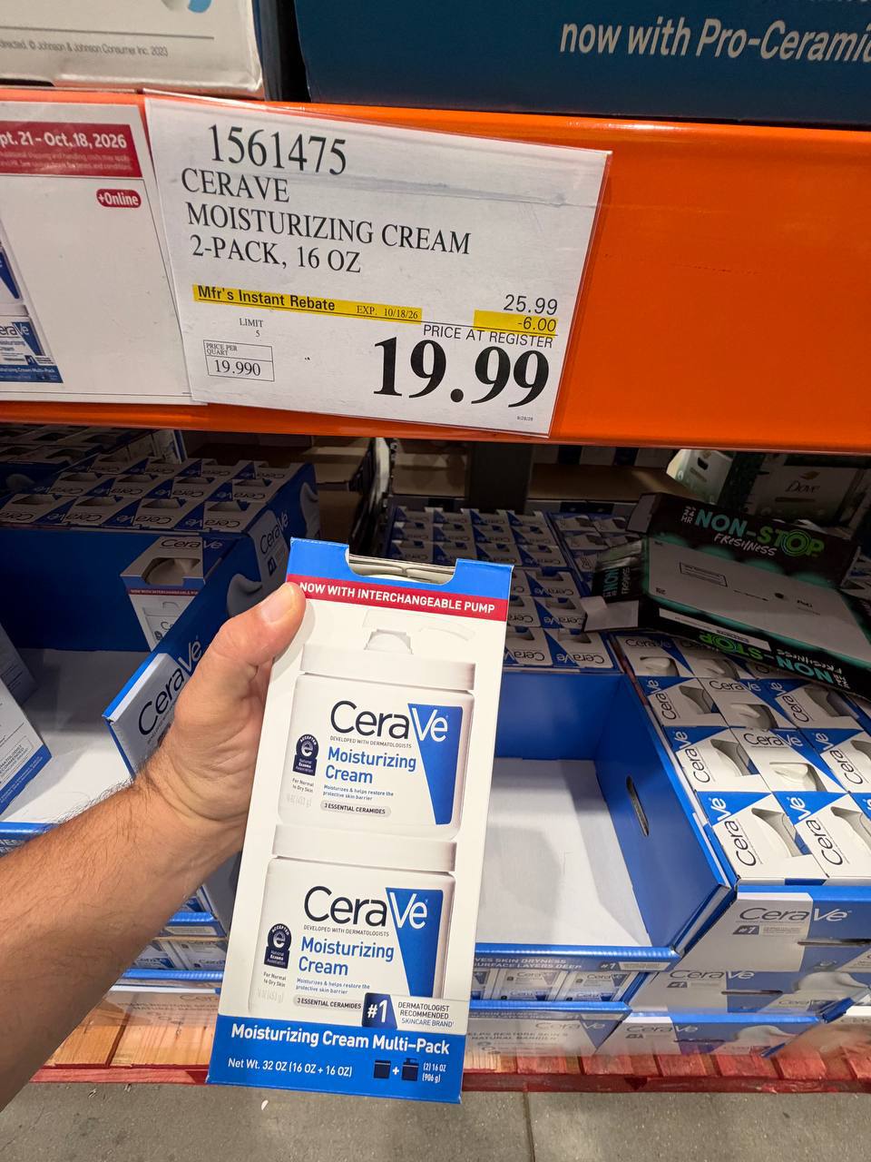 Costco - Cerave Moisturizing Cream