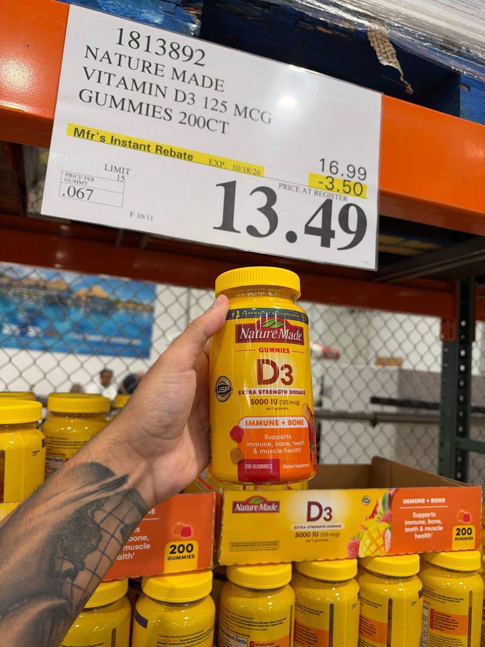 Costco- Nature’s Made Vitamin D3