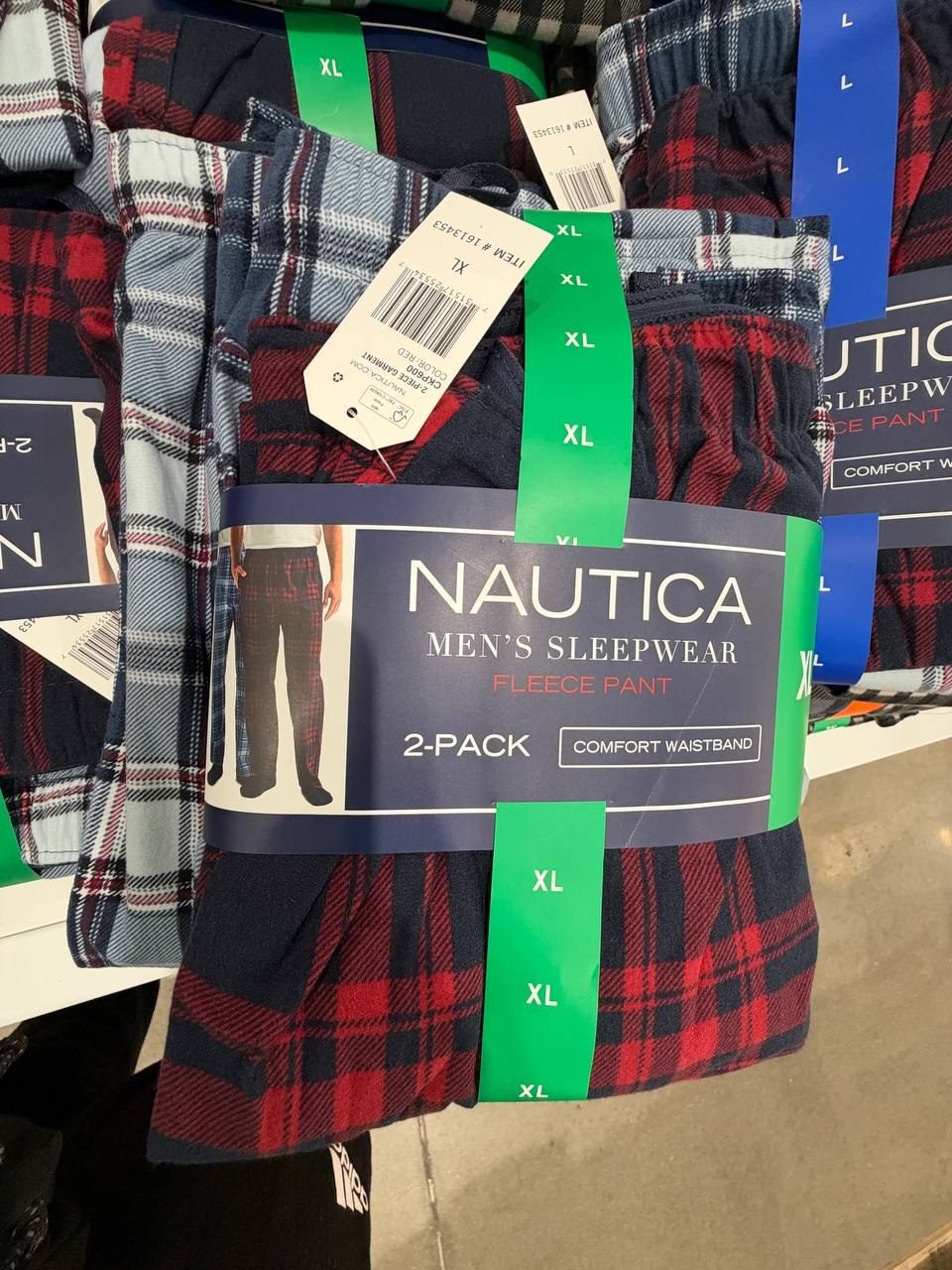 Costco Masc - Nautica Sleepwear Fleece Pant 2pack