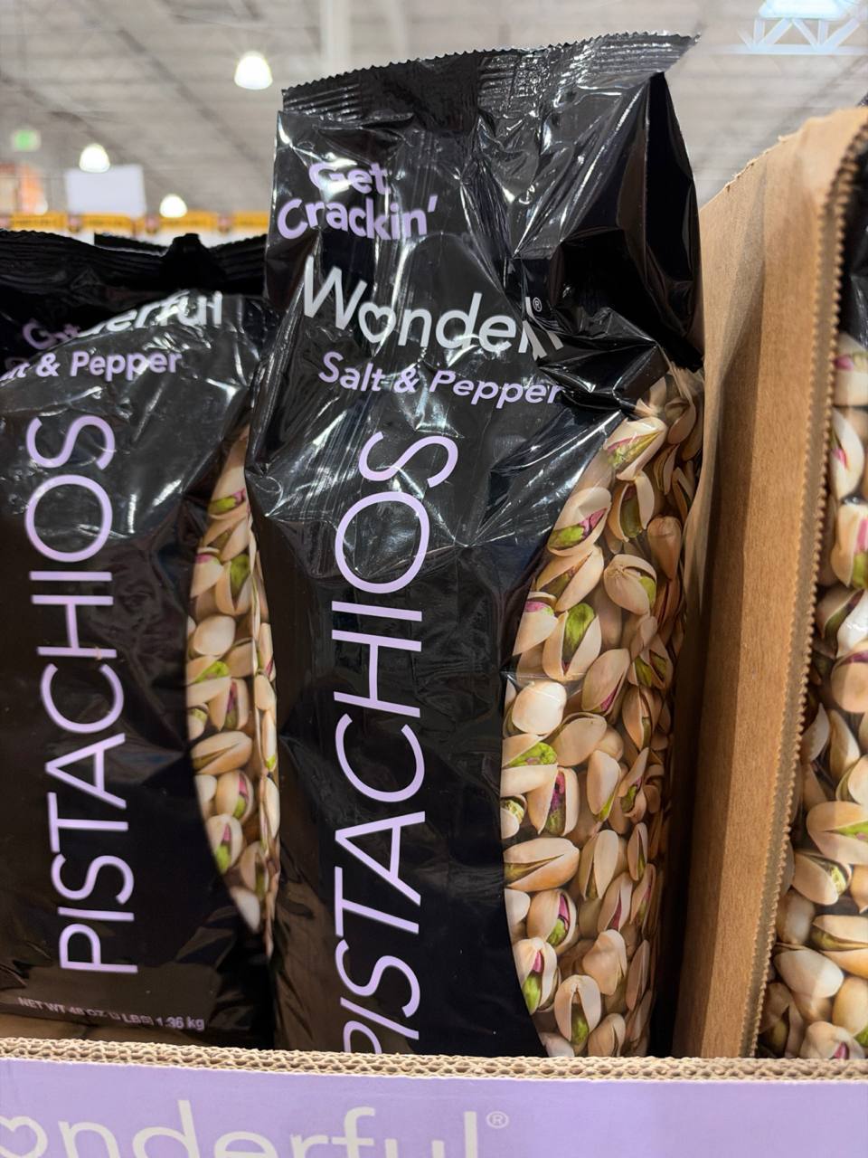Costco- Pistachios Wonder Salt & Pepper