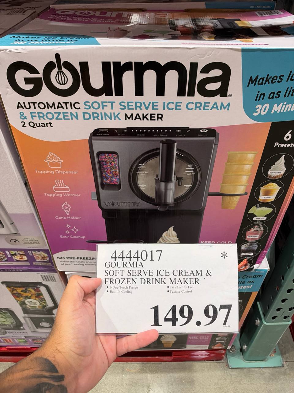 Costco - Gourmia Soft Service Ice Cream
