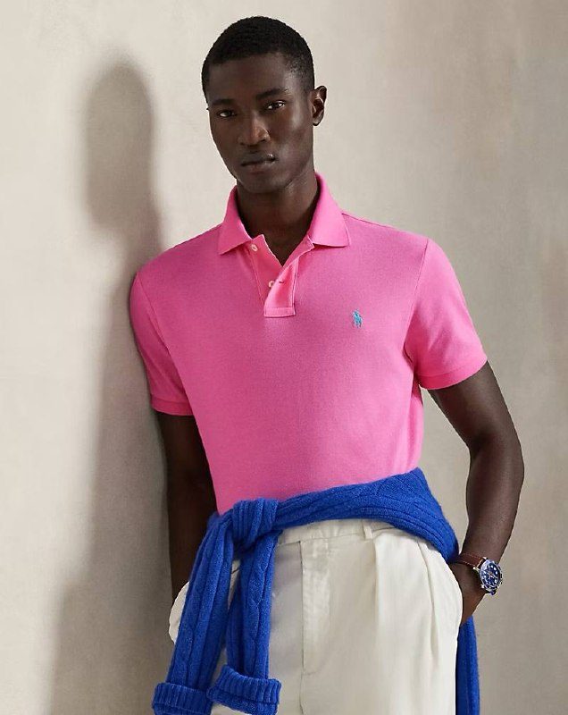 PRL Masc- The Iconic Mesh Polo Shirt - All Fits