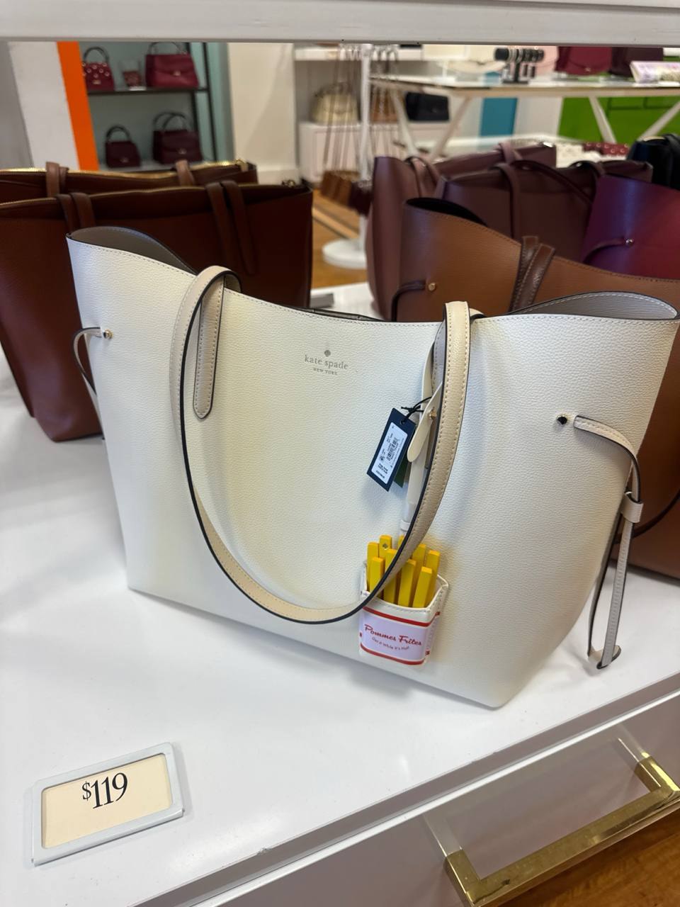 KS - Bolsa Tote - Não acompanha Chaveiro