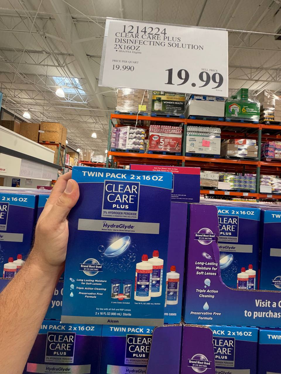 Costco - Clear Care Plus