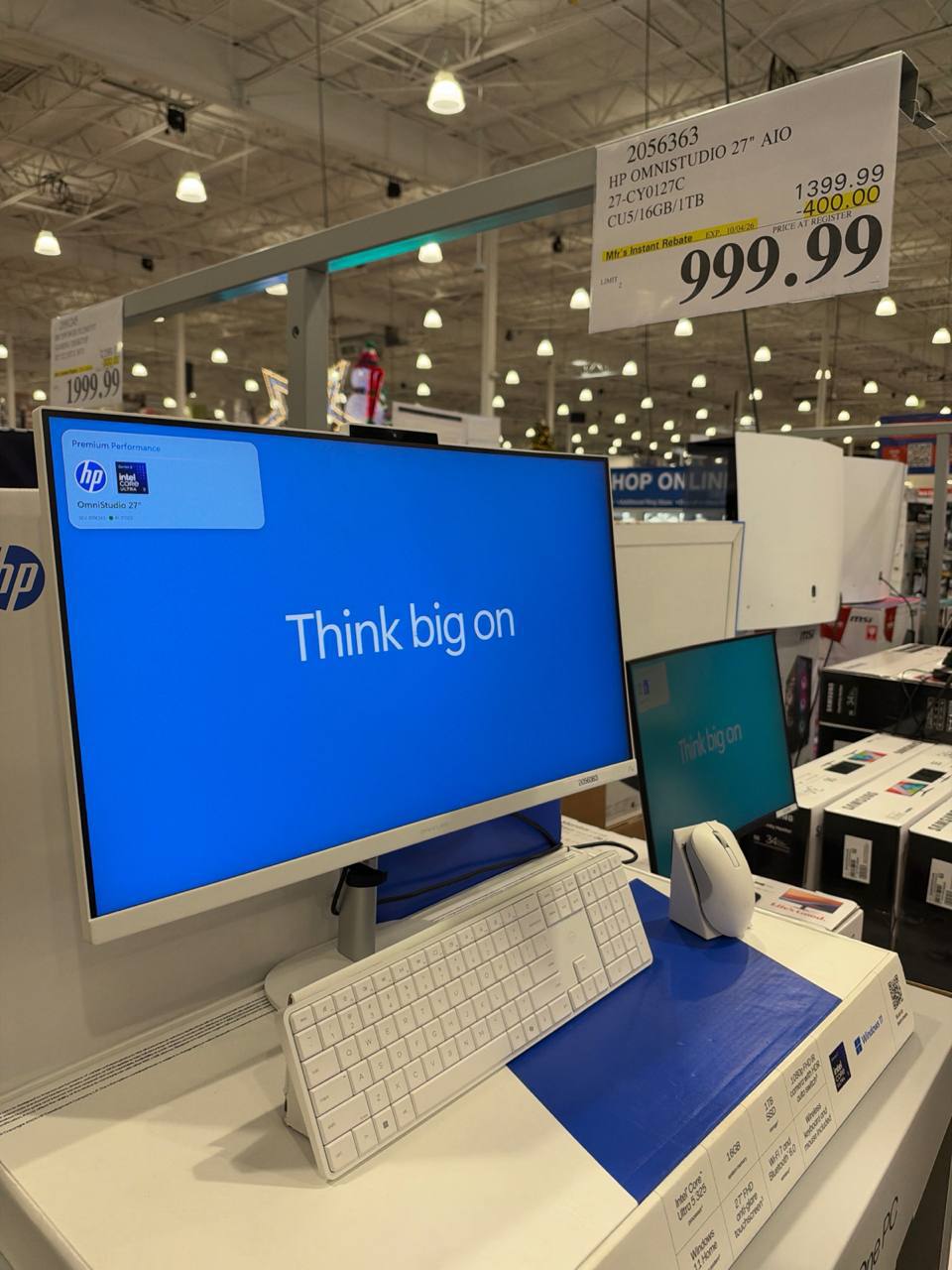 Costco - HP Omnistudio 27” AIO