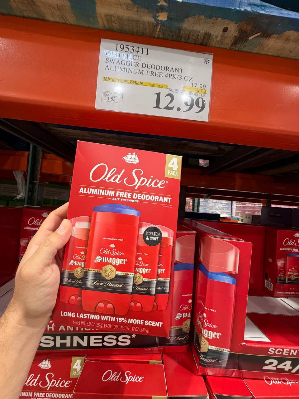 Costco - Old Spice Swagger Deodorant