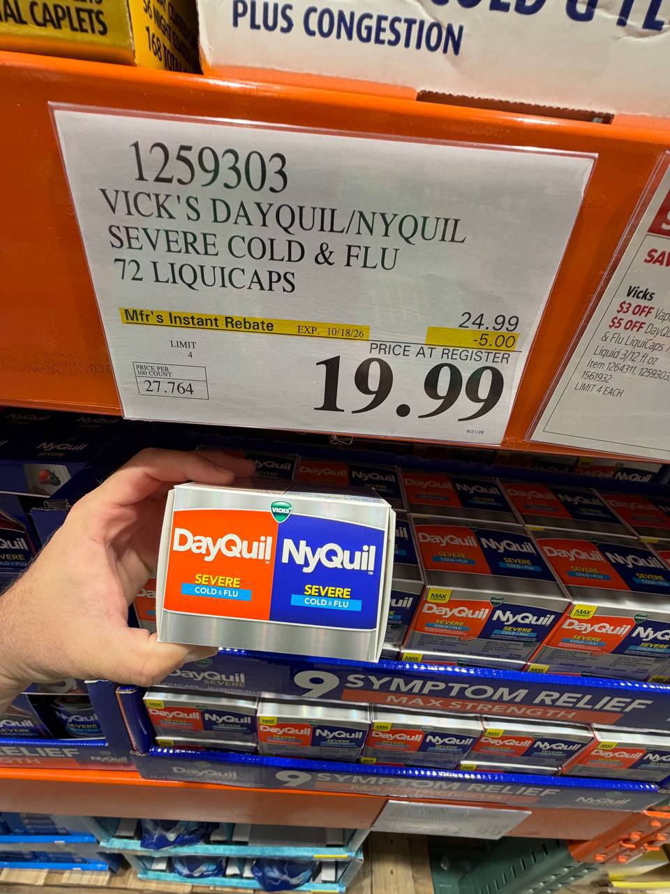 Costco - Vicks Dayquil/Nyquil