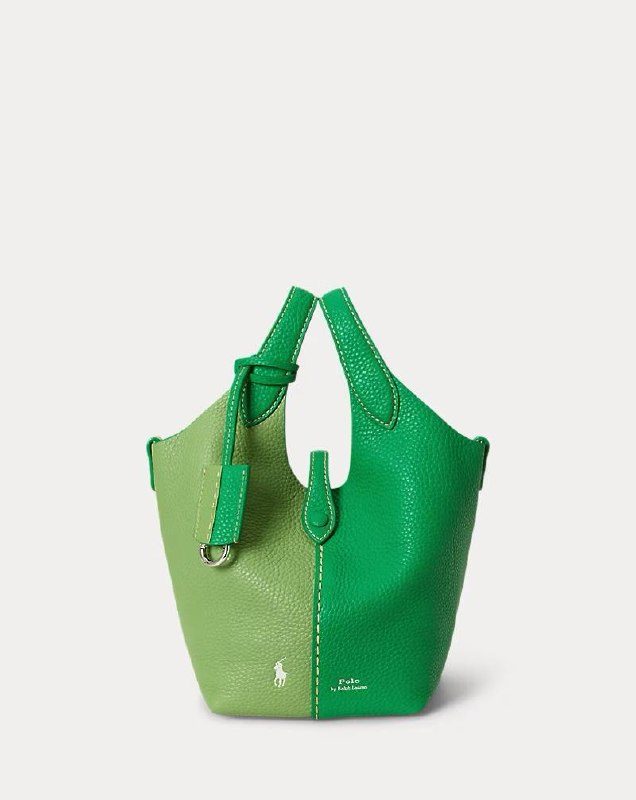 PRL Fem- Polo Play Leather Small Tote & Crossbody
