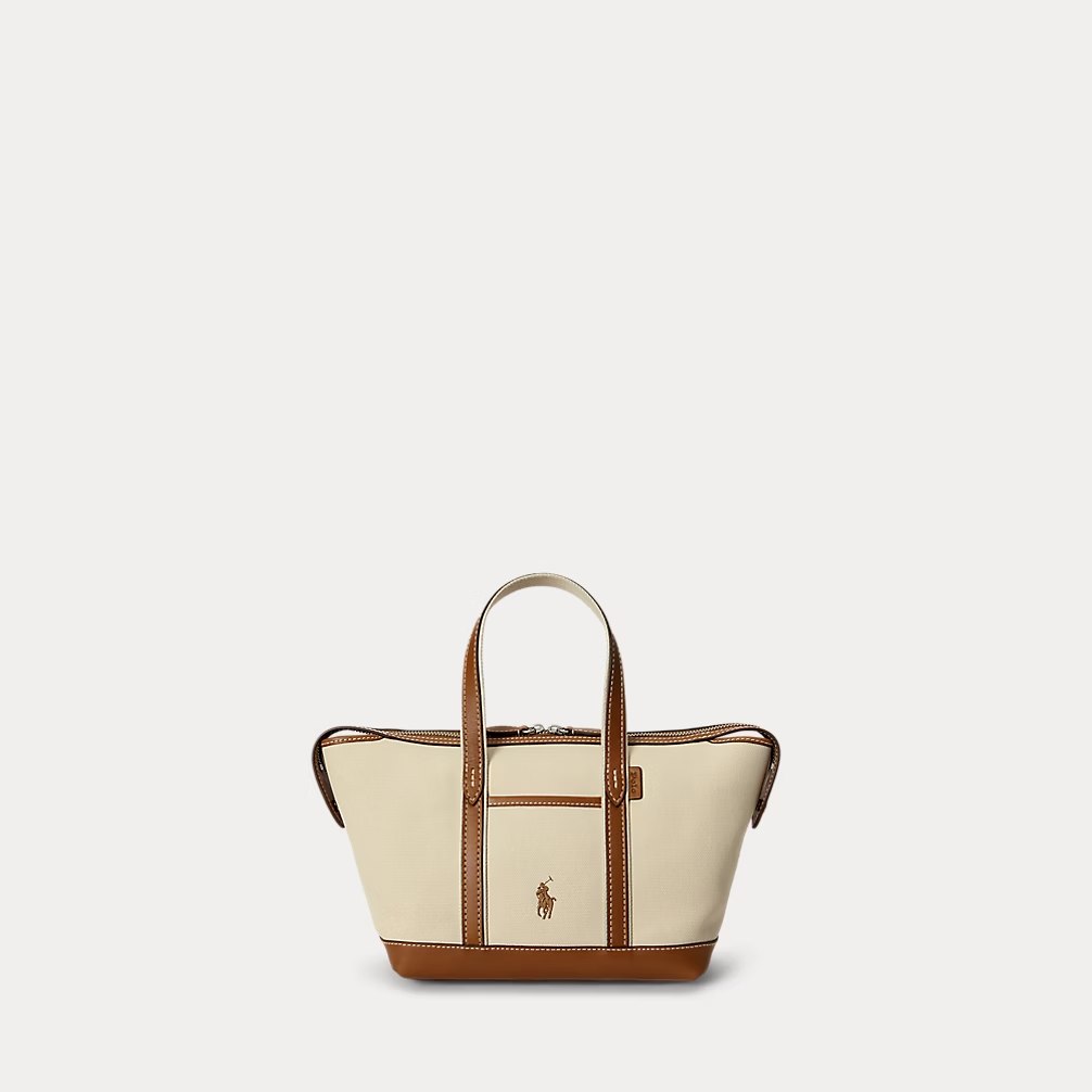 PRL - Cotton Canvas Mini Shopper Tote