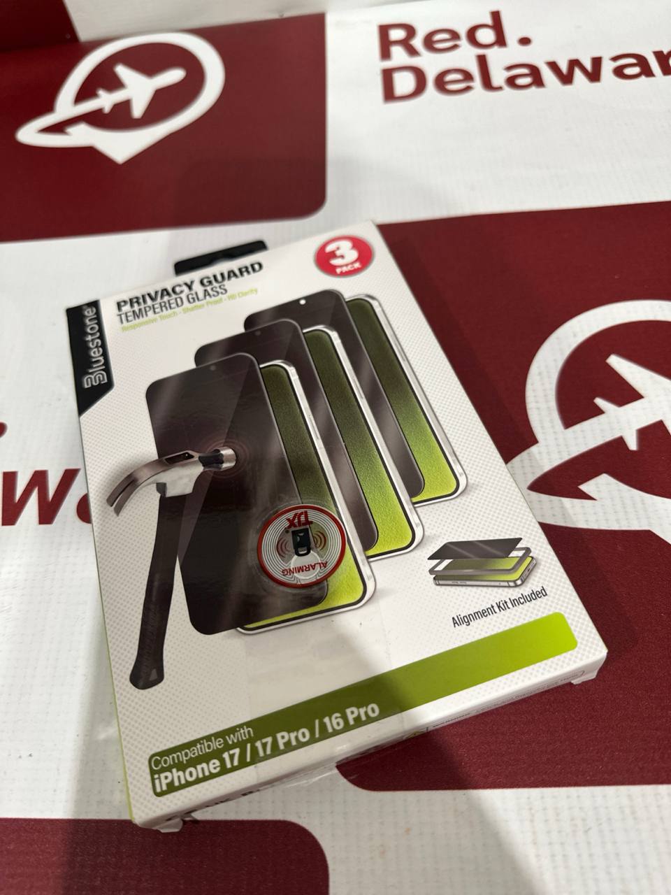 Privacy Guard tempered glass pack 3(B1)