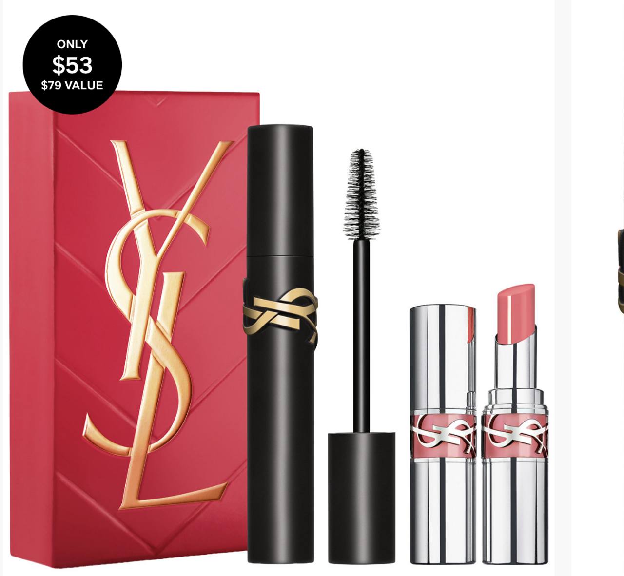 Macy’s - Yves Saint Laurent Kit Máscara Lash Clash e Batom Loveshine 2 Peças