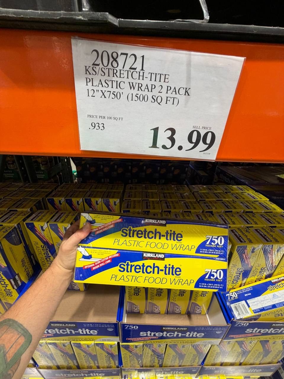Costco - Kirkland Plastic Wrap