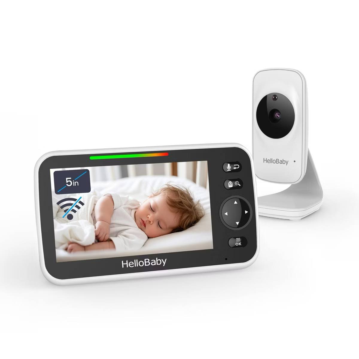 Target- HelloBaby 5" Video Baby Monitor (HB50) - White