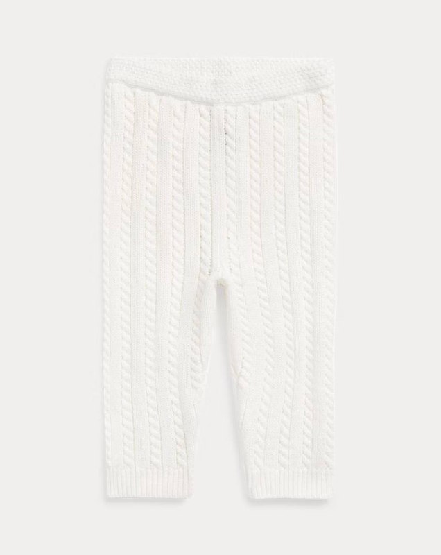 PRL- Cable-Knit Cotton Sweater Pant