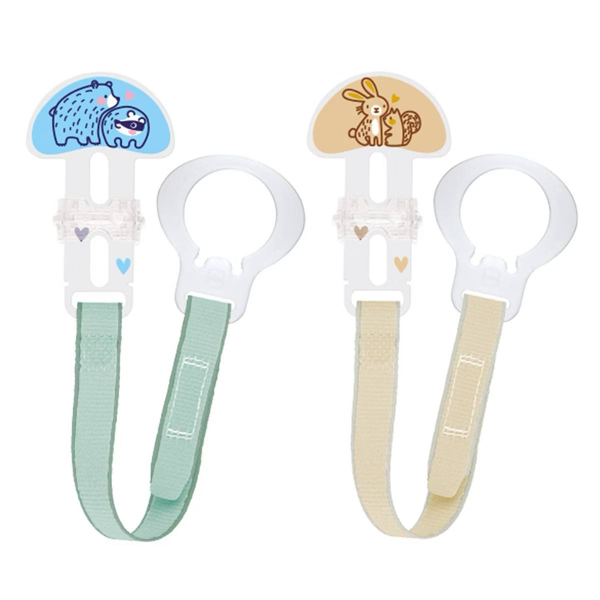 Target- MAM Pacifier Clip, All Ages - Blue - 2pk: BPA-Free Plastic, Durable Accessory, Safe Holding, Baby Essential, 10.3 x 7.79 Size