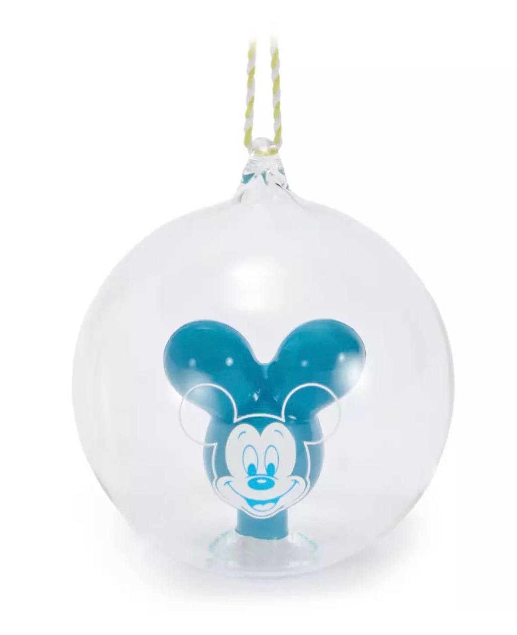 Disney - Mickey Mouse Balloon Glass Ball Ornament