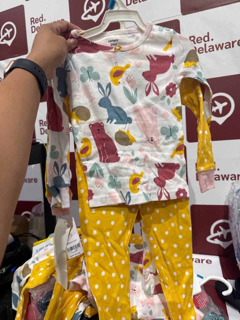 Conjunto pijama 4 peças manga longa  (A1)