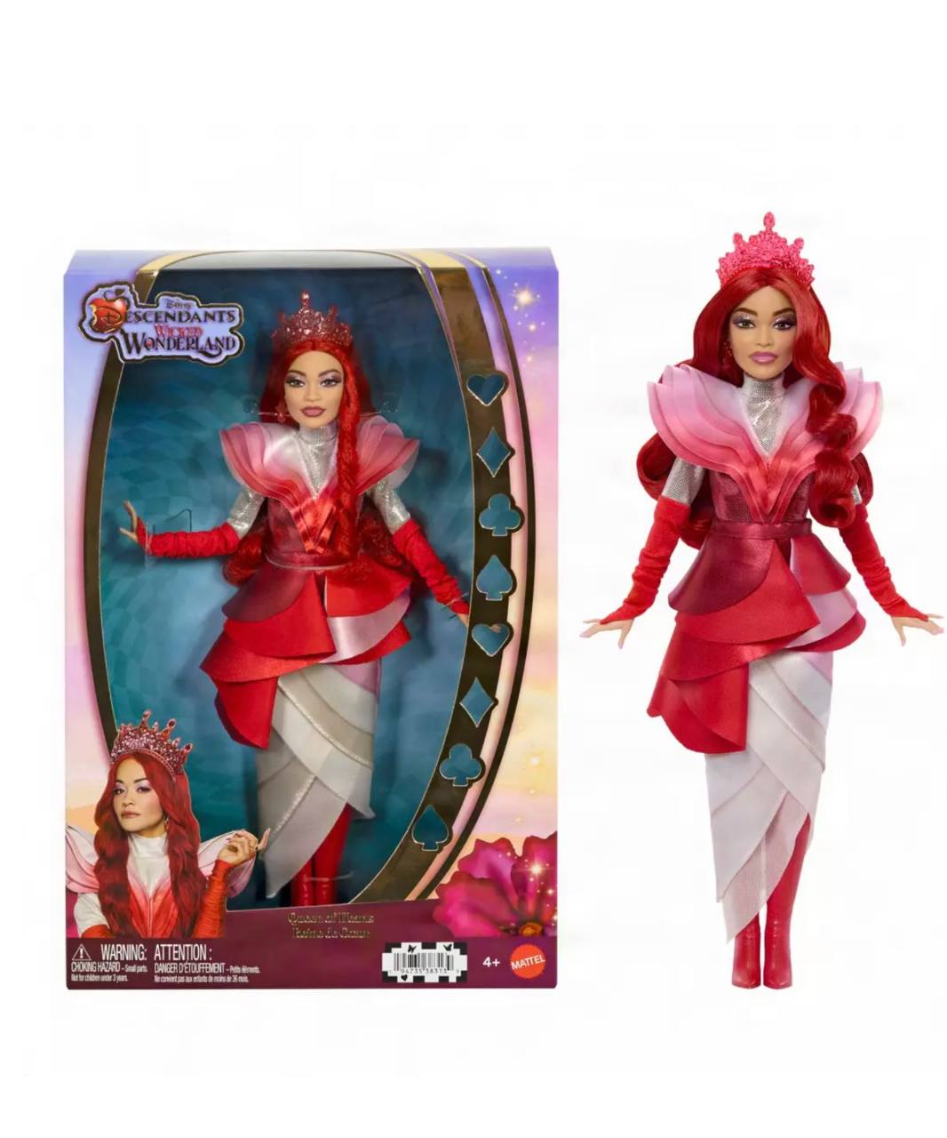 Disney - Queen of Hearts Doll – Descendants: Wicked Wonderland – 11''