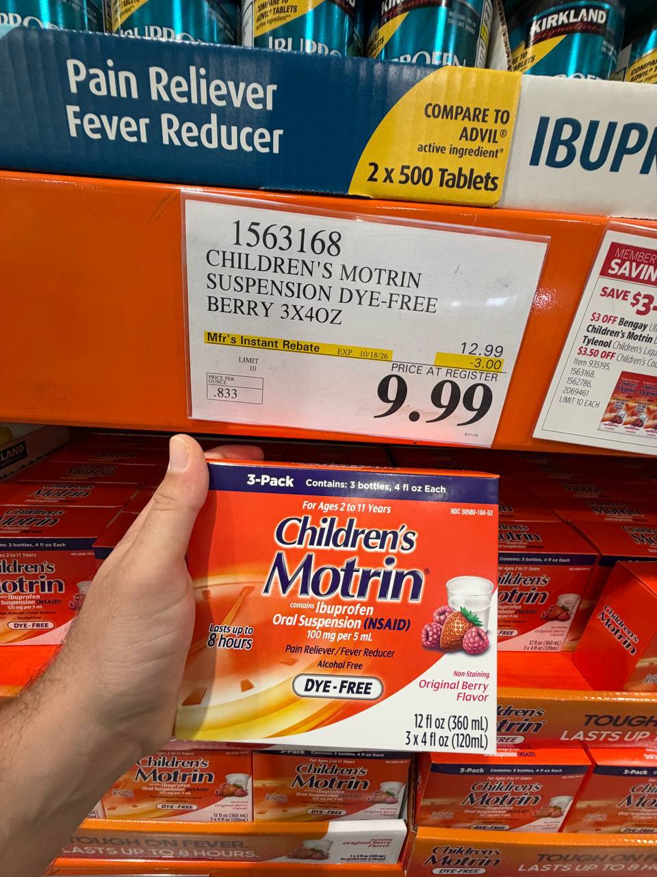 Costco - Childrens Motrin