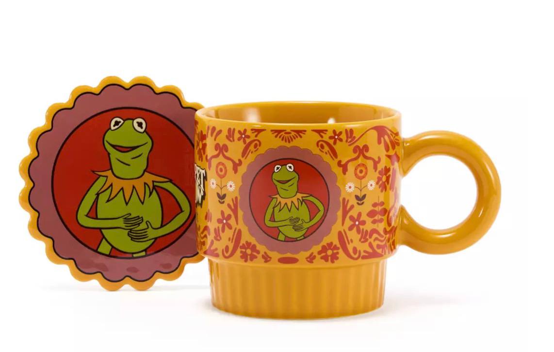 Disney - Kermit Mug and Coaster Set – The Muppet Show 50th Anniversary – Exclusive